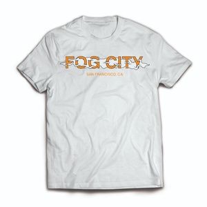 Fog City San Francisco White Tee